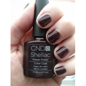 Shellac nail polish - DARK LAVA