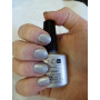 Shellac nail polish - SILVER CHROME