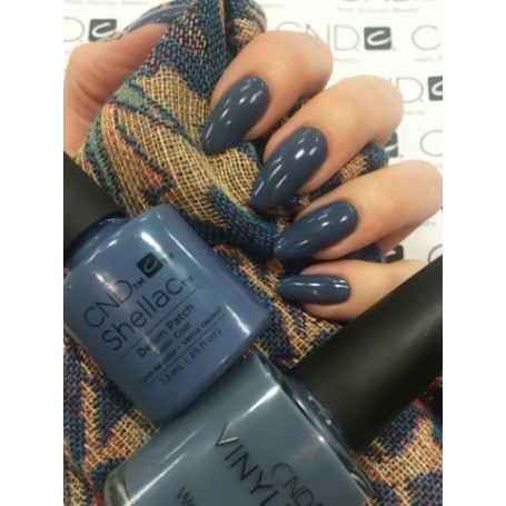 Shellac nail polish - DENIM PATCH