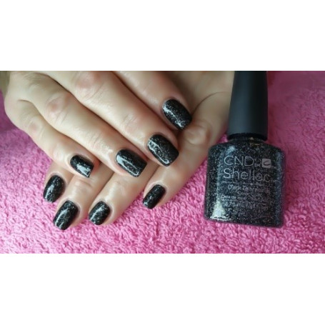 Shellac nail polish - DARK DIAMONDS