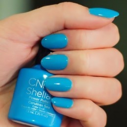 Shellac nail polish - CERULEAN SEA
