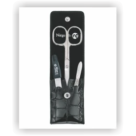 Niegeloh Solingen Manicure Set "Kroko S", 3 pcs