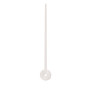 Plastic hairpin white