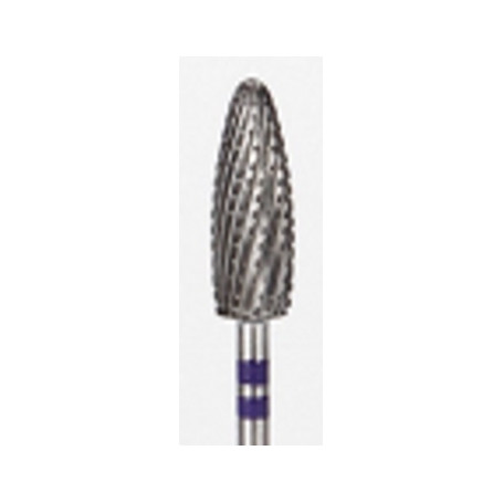 Carbide Nail Drill Bit in silver plating, 1 pcs , Mod. DB-11-4