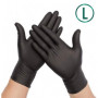 Intco Nitrile Gloves, L, 100pcs