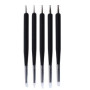 Double-Sided Silicone Dotting Pen And Brush Set, 5pcs