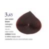 Salerm Vison hair coloring cream, 3.65 nr., 75ml