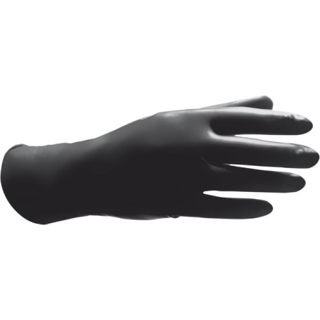 Reusable Gloves BLACK TOUCH, M, 10PCS