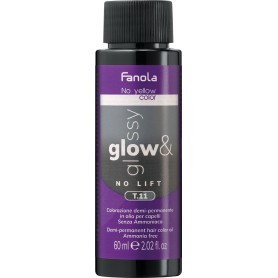 Fanola Glow & Glossy T.11 Demi-Permanent Hair Color Oil, Ammonia Free, 60ml