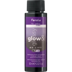 Fanola Glow & Glossy T.02 Demi-Permanent Hair Color Oil, Ammonia Free, 60ml