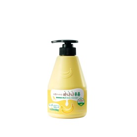 Kwailnara Banana Milk Body Cleanser, 560ml