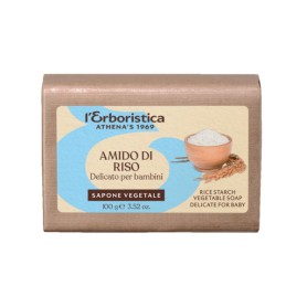 L'Erboristica Vegetable soap with rice starch, 100g.