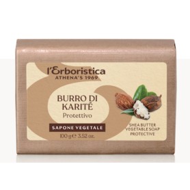 L'Erboristica Vegetable soap with Shea Butter, 100 g.