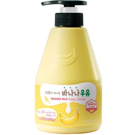 Kwailnara Banana Milk Body Lotion, 560ml