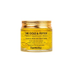 Farmstay 24K Gold & Peptide Perfect Ampoule Cream, 80ml