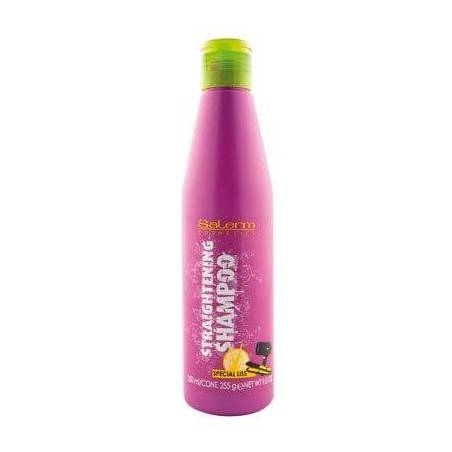 Straightening shampoo - Šampūnas su apsauga nuo karščio Salerm - 1