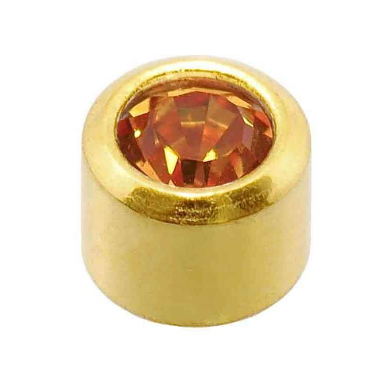 24 karatų auksu padengti auskarai (aukso spalvos) Caflon - 1