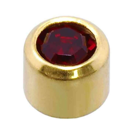 24 CT Gold Plate Studs Caflon - 1