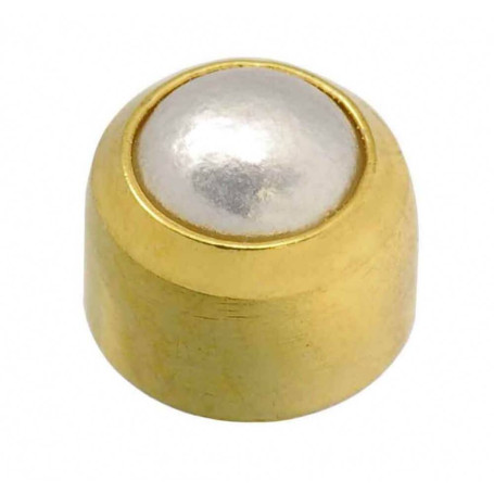 24 CT Gold Plate Studs Caflon - 1