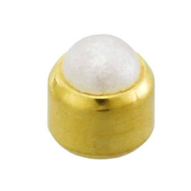 24 CT Gold Plate Studs Caflon - 1