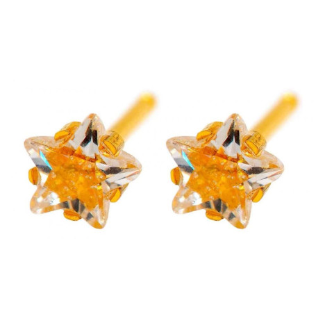 Gold Plate Studs Caflon - 1