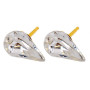 Gold Plate Studs Caflon - 1