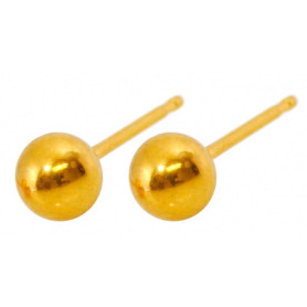 Gold Plate Studs Caflon - 1