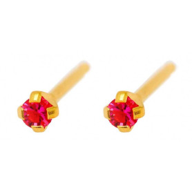 Gold Plate Studs Caflon - 1