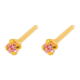 Gold Plate Studs Caflon - 1