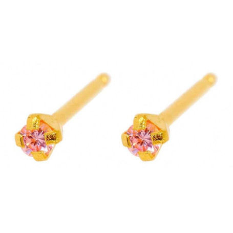 Gold Plate Studs Caflon - 1