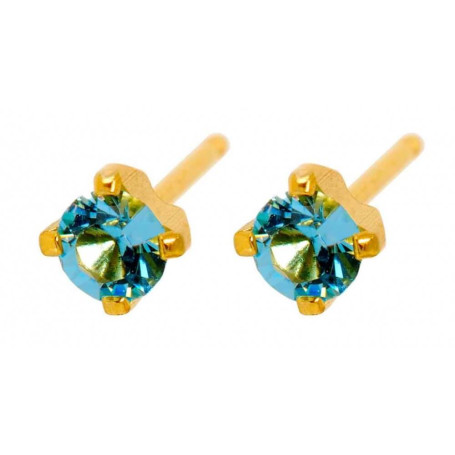 Gold Plate Studs Caflon - 1