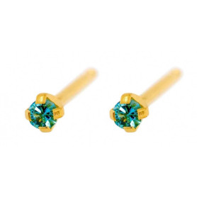 Gold Plate Studs Caflon - 1