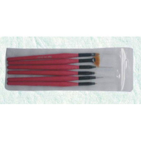 Brush kit, 6 pcs Lker - 1