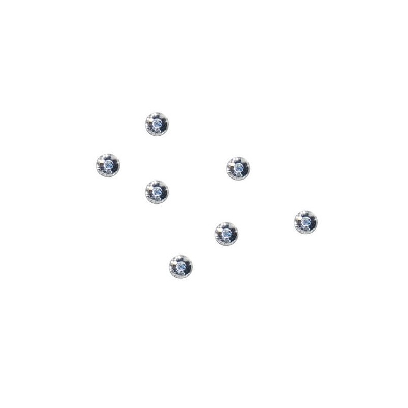 Akrilo akmenukai - kristalai nagų puošybai, 3.5mm, 1vnt Lker - 1