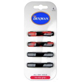 4pk 5.5cm No Slip No Damage Barrette DENMAN - 1