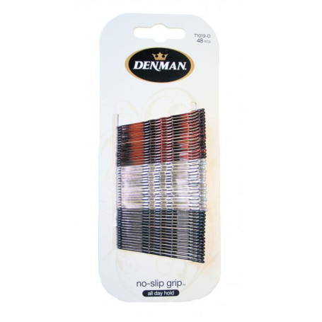 48pk 5cm No Slip Bobby Pins DENMAN - 1