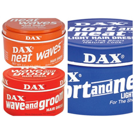 Dax Short  Neat + Dax Wave  Groom + Dax Neat Waves, 3*99g. DAX - 1