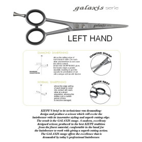 SCISSORS LEFT HANDE GALAXIS SERIE SATIN Kiepe - 1