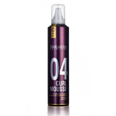 CURL MOUSSE-Quick drying, maximum hold mousse especially designed for curly hair Salerm - 1