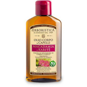 Body and hair oil with Macadamia oil and Shea butter ERBORISTICA - 1