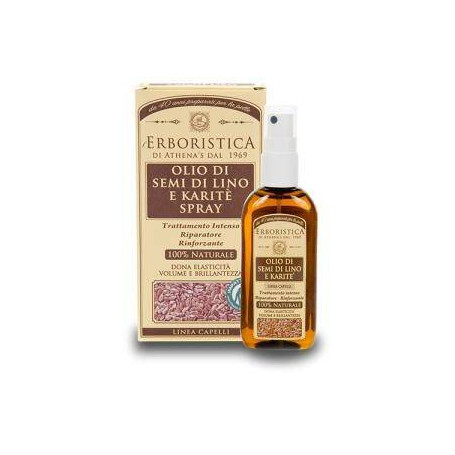 LINSEED & SHEA OILS SPRAY ERBORISTICA - 1