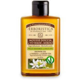 SHOWER MOUSSE with Neroli & Green Tea ERBORISTICA - 1