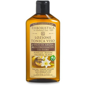 FACIAL TONER LOTION with Argan Oil and Alfa Hydroxy Acid ERBORISTICA - 1