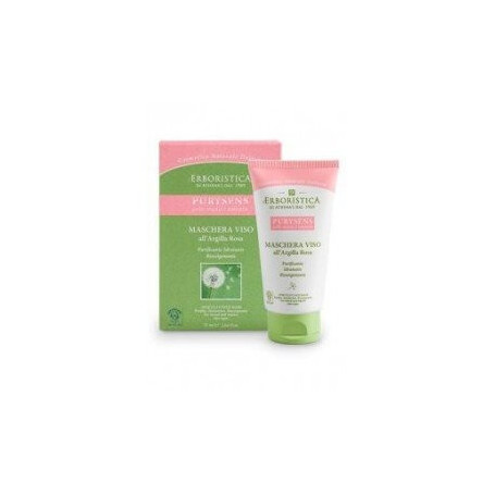 PURYSENS Pink Clay Face Mask, mėginėlis ERBORISTICA - 1