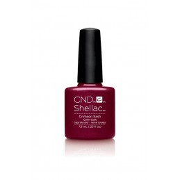 Shellac nail polish - CRIMSON SASH CND - 1