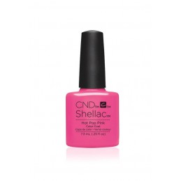 Shellac nail polish - HOT POP PINK CND - 1