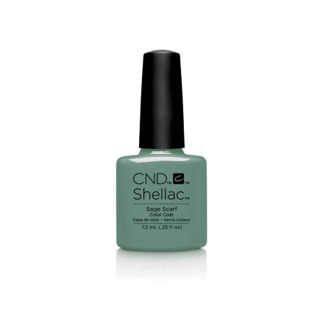 Shellac nail polish - SAGE SCARF CND - 1