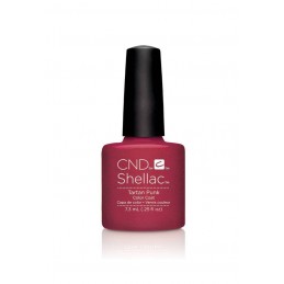 Shellac nail polish - TARTAN PUNK CND - 1