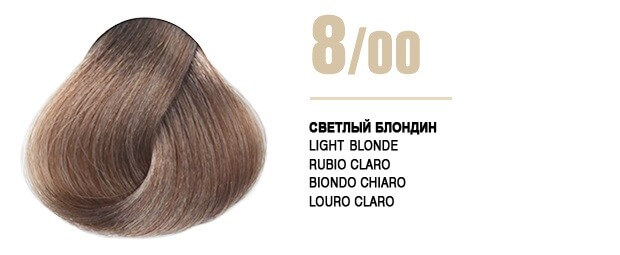 8/00  light blonde 116800