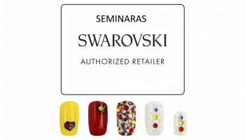 Swarovski® tarpautinis seminaras manikiūrininkams Vilniuje 2020 03 03